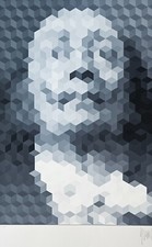 Yvaral Visages De Dalí 2 Op