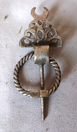 Ancien bijou fibule epingle - fibule,