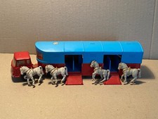 CORGI TOYS 1130 CAMION BEDFORD TRANSPORT DE CHEVAUX CIRQUE CHIPPERFIELD'S