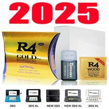 2025 R4 WOOD SDHC for 2DS/3DS/NDS/IDS Revolution Cartridge USB Dual-Core FR