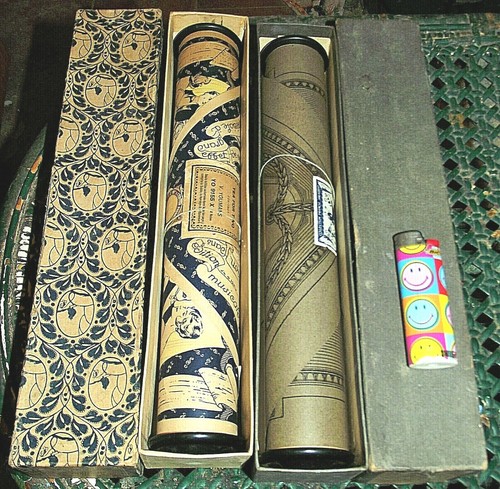 Ancien rouleau perfore a - 2,
