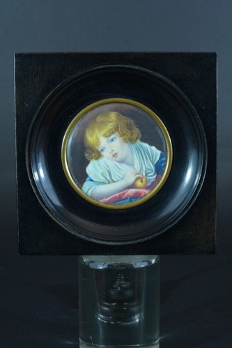 Tableau ancien miniature - tableau,