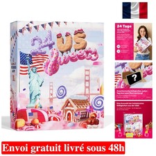 Calendrier de l'Avent 2025 USA Bonbons  Sweets d'Amérique Cadeau Candy