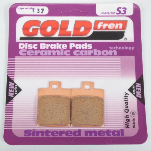 Plaquette frein gold - de,