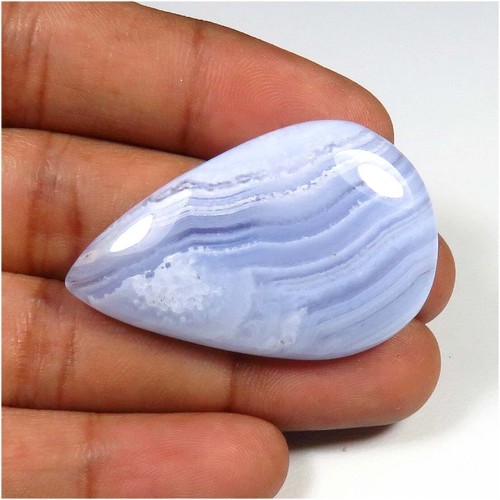Naturel bleu dentelle cabochon - naturel,