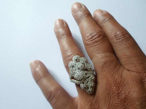 Grosse bague argent - bague,