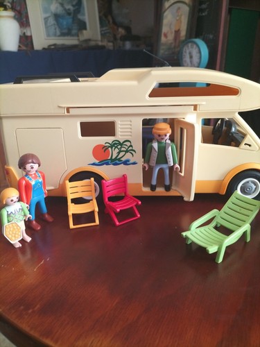 Playmobil camping car avec - camping,