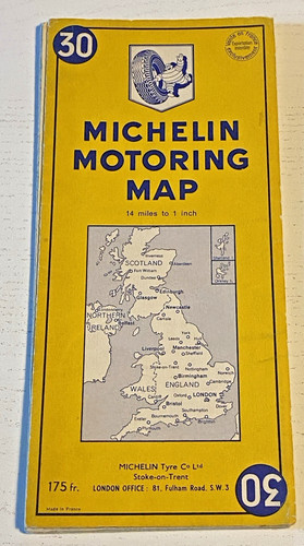 Carte michelin - carte, 30
