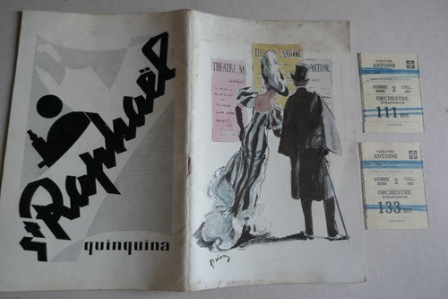 Programme theâtre antoine - theÂtre,