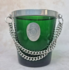 SCEAU À GLACE VERT EN VERRE