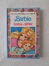 Livre Barbie Baby-sitter Éditions Hemma 1991 Collection mini-club Mattel N°49