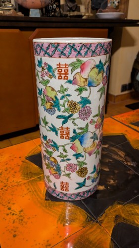 Vase rouleau chinois - vase, en