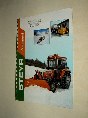 Prospectus tracteur steyr - prospectus,