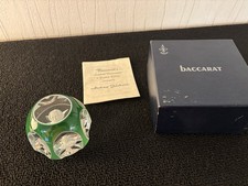 Presse papier Andrew Jackson en cristal de Baccarat modèle2