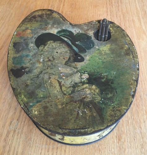 Ancienne boite biscuit - ancienne,