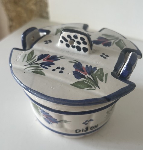 Ancien pot moutarde moutardier - pot,