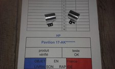 Les 2 caches charnières pour HP Pavilion ou envy 17-AK-------