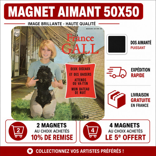 Magnet france gall - france,