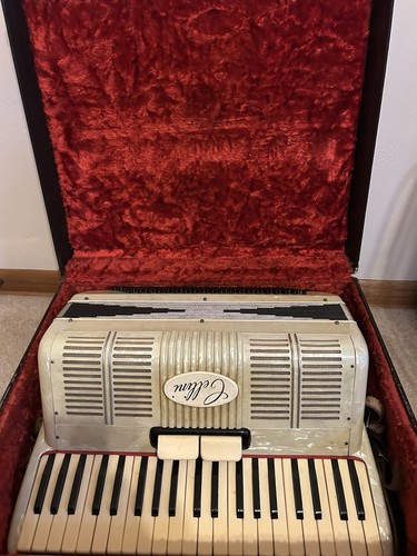 Vintage cellini accordion - vintage,