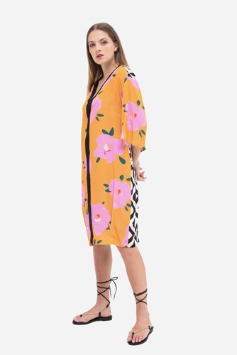 Eroke robe femme jaune - eroke,