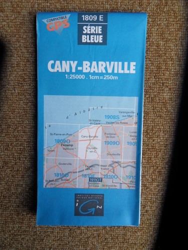 527 carte ign - 527-,