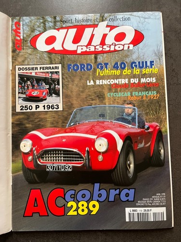 Auto passion 119 dossier - auto,