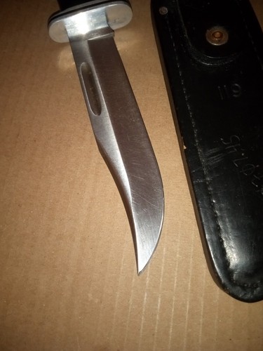 Buck 119 with sheath - 119,