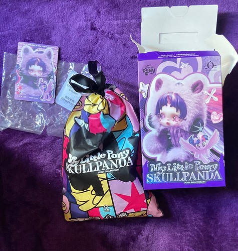 Skull panda pop mart little - skull,