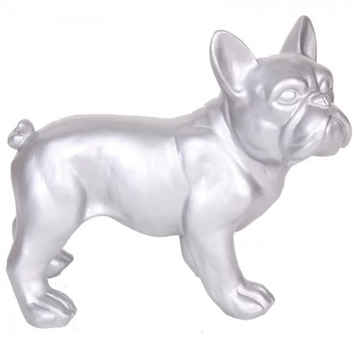 Statue chien bouledogue