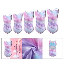 Justaucorps de gymnastique coloré vêtements vêtements de sport élastiques