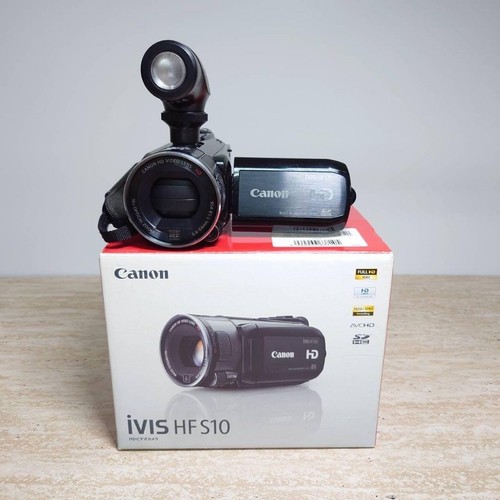 Caméscope canon ivis s10 - caméscope, hf