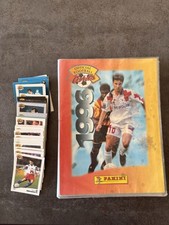 Lot 84 Cartes Panini Official Football Cards 1996 Très Bon État Foot + Classeur