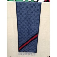 Écharpe GUCCI marine, occasion japonaise
