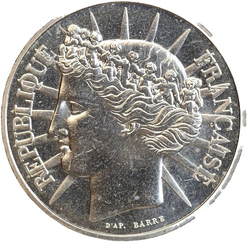 100 francs fraternité - 100,