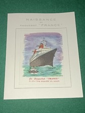 Paquebot S.S.FRANCE -