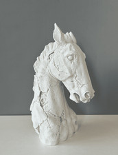 Statue buste cheval 38 - buste, cheval,