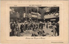 CPA PARIS AU BON MARHCE