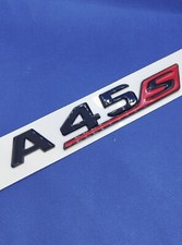 Logo A45S Mercedes AMG noir