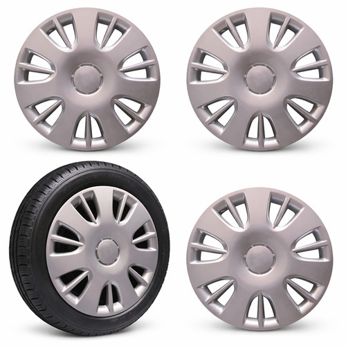 Lot enjoliveurs gris - enjoliveurs, 15"