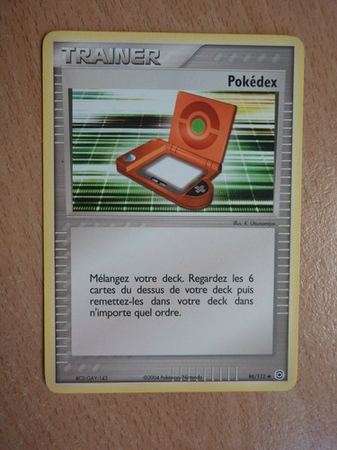 Carte pokémon pokédex 112 - carte, 96/112