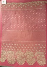 DENTELLE ANCIENNE   SUR CARTON