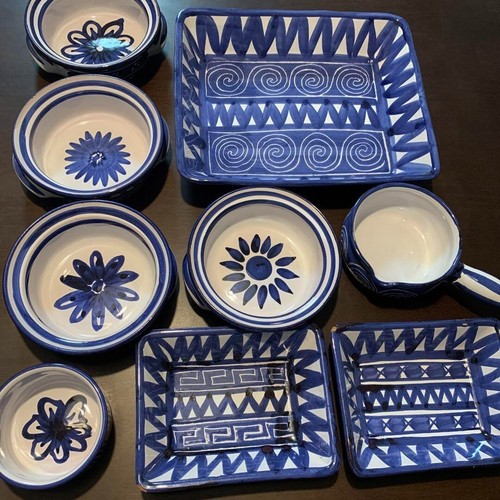Lot assiettes anciennes - 9,