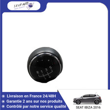 ?? POMMEAU LEVIER VITESSES SEAT IBIZA 1.4 TDI ➤6P0711113ELKG ♻️