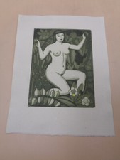 CURIOSA / Suite de 8 eaux-fortes pour le jardin des supplices d'Octave Mirbeau