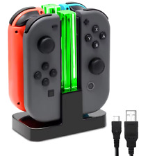 Nintendo Switch 4in1 Joy-Con Station de Charge Ladedock Contrôleur Chargeur