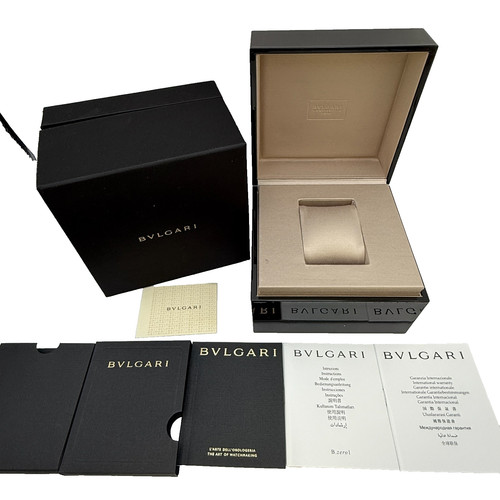 Boîte montre bvlgari - boîte,