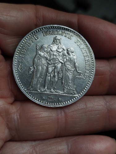Superbe monnaie 5f en - de,