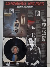 33t Hubert Felix Thiefaine  Dernieres Balises (Avant Mutation)  LP - 1981 Poster