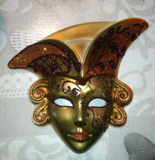 Masque vénitien céramique - masque,
