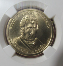 2009-D William H.Harrison US SMS Dollar Pièce de Monnaie, NGC MS-68, 9th US